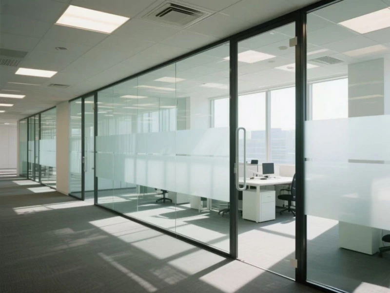 Use glass wall conference room instead of solid wall